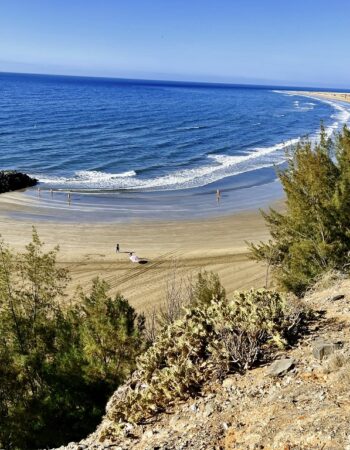 Nude beach at Playa del Inglés, Gran Canaria