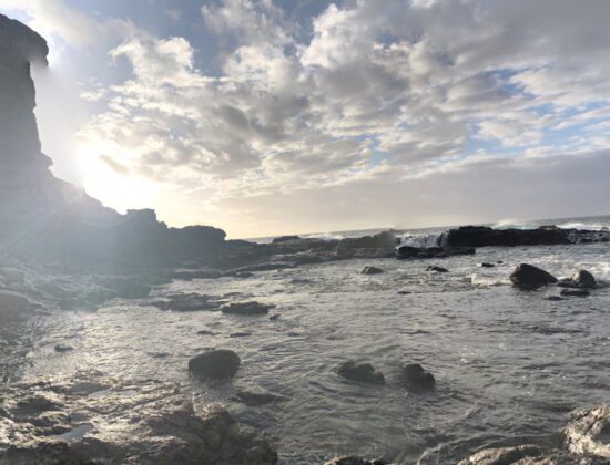 Outdoor sex in Playa la Caleta